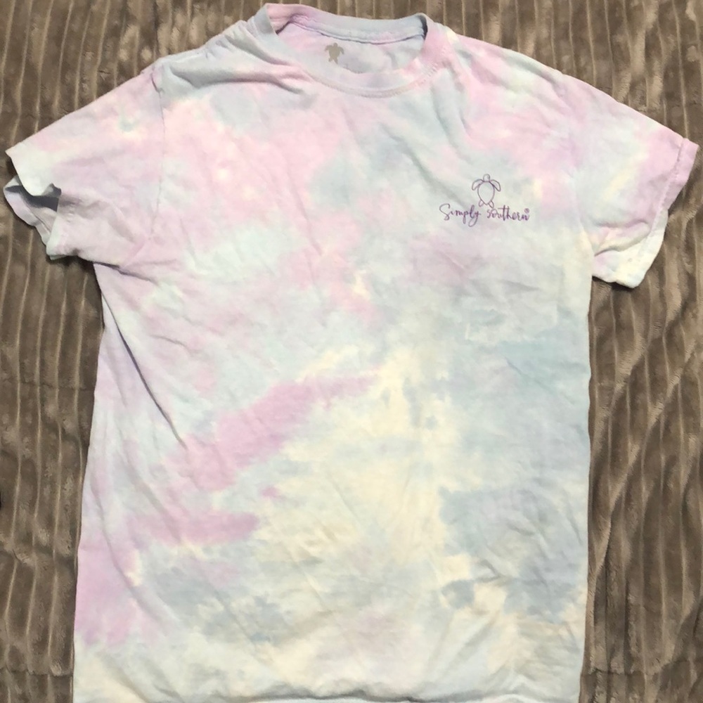 Simply southern tie dye shirt